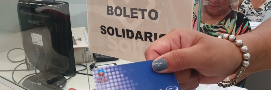 Como todos los meses, la Municipalidad realiza la carga del Boleto Solidario