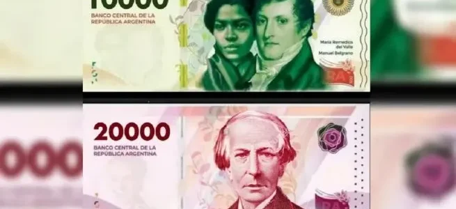 Billetes de $10.000 se preparan para salir a la calle a fines de mayo, cuando ya valdrán casi un 30% menos