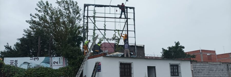 El municipio avanza con la limpieza visual en la ciudad