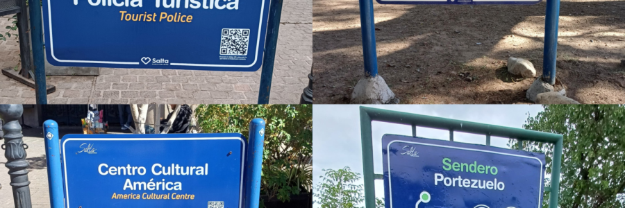 La Municipalidad renueva cartelería turística en distintos puntos de la ciudad