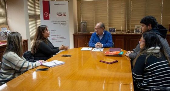 Gobierno y OAJNU unen esfuerzos para trabajar por la juventud en Salta