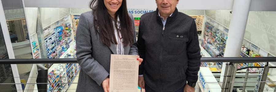 Personal municipal podrá acceder a descuentos en Farmacia San Francisco