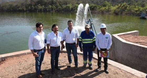 La gestión Sáenz finalizó con fondos propios la obra civil del alteo en dique El Limón, departamento San Martín