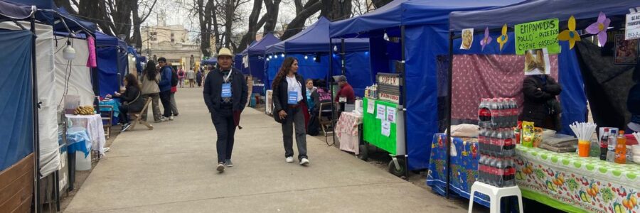 Cientos de agentes municipales asistieron y acompañaron en este Milagro