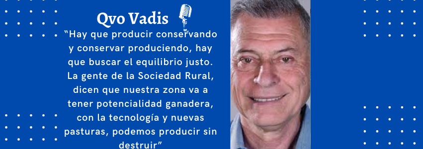 Walter Wayar – Presidente de la comisión de Agricultura, transporte y ganadería del senado Pcial.