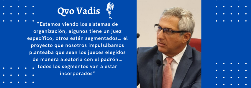 Dr. Fabian Vittar vicepresidente de la Corte de Justicia