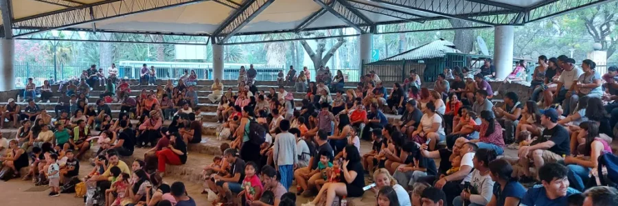 El domingo en el parque San Martín se pone en escena una obra para toda la familia
