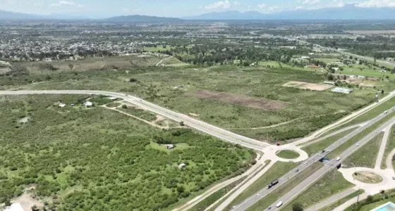 Se habilitará hoy la nueva vía de circulación entre barrio Grand Bourg y circunvalación Oeste