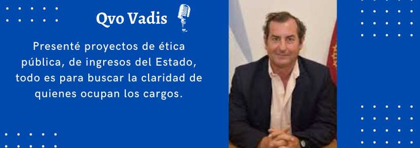 Esteban D’andrea –  vicepresidente de la cámara de Senadores de Salta