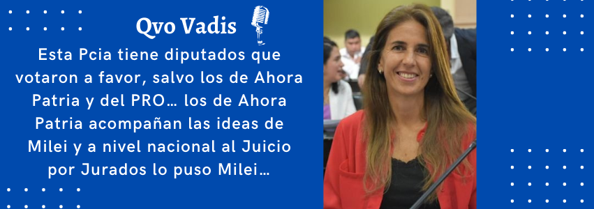 Dra. Socorro Villamayor – Pte de la Comisión de Legislación General