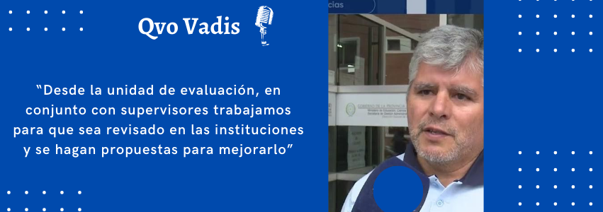 Mg. Ivan Quiroga –  Referente de la Unidad de Evaluación Jurisdiccional