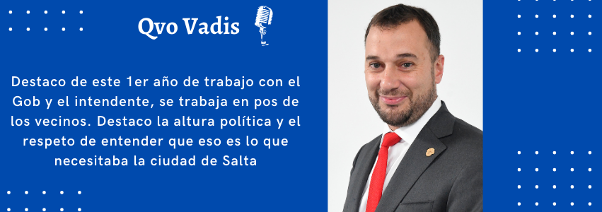 Dr. Darío Madile –  Presidente del Concejo Deliberante de Salta