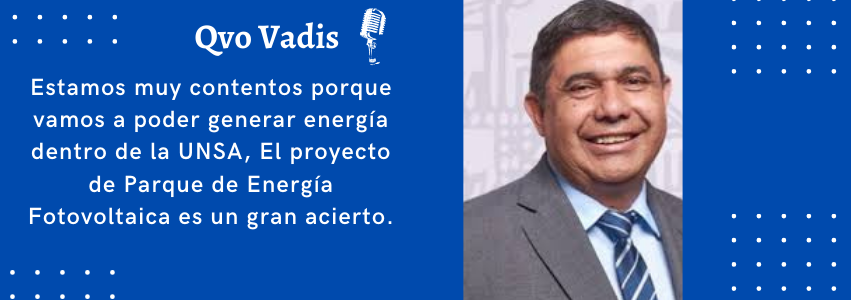 Daniel Hoyos – Rector de la UNSa