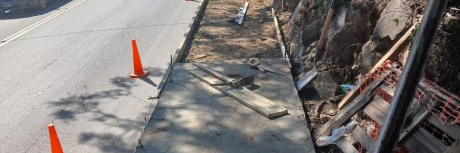 Avanzan los trabajos de nueva caminaría en el acceso a Salta