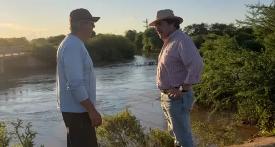 Evaluaron el funcionamiento de las defensas del Río Pilcomayo