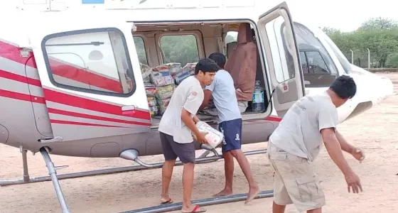 Balance de la asistencia durante la crecida del río Pilcomayo