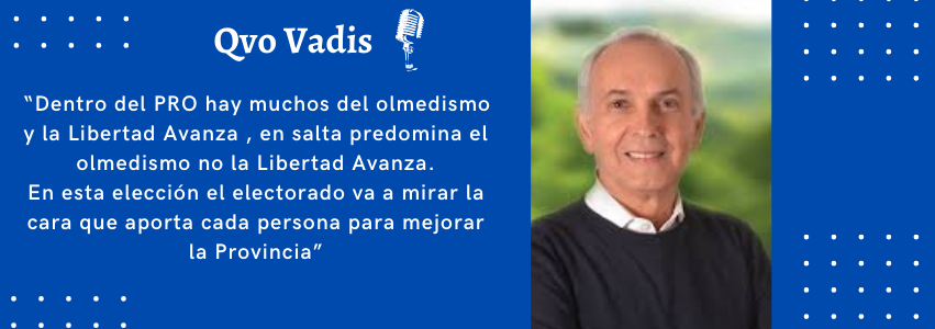 ING. JOSE GAUFFIN – CANDIDATO A SENADOR POR CAPITAL POR EL FRENTE CAMBIEMOS SALTA
