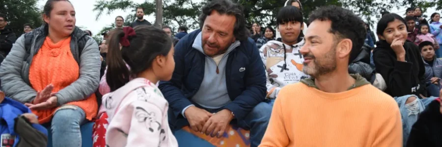 Quedó inaugurado el nuevo Anfiteatro de la plaza del barrio Alto La Viña