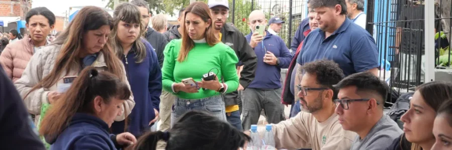 Más de 7 mil vecinos accedieron a diferentes servicios en Villa Lavalle