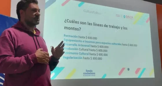 Continúan las capacitaciones para postular al Fondo Ciudadano de Desarrollo Cultural