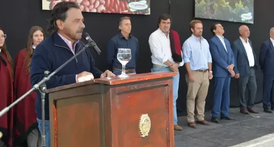 Sáenz encabezó la inauguración de la primer Expo Prograno Edición Lajitas, la muestra agrícola más grande del norte argentino