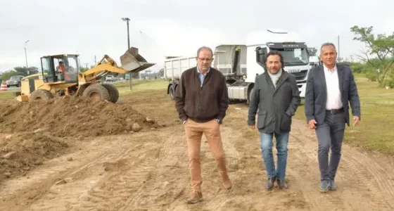 Tras gestiones del gobernador Sáenz, se reactivó la construcción del puente de Vaqueros y su circunvalación