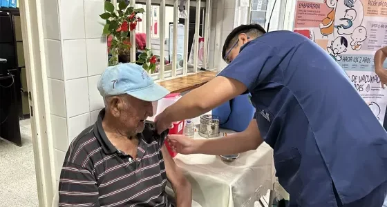 Se insta a la población objetivo a vacunarse contra el neumococo