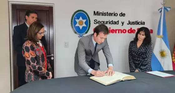 Soraya Dipp juró como Secretaria de Justicia