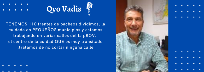 SÉRGIO ZORPUDES – SEC. DE OBRAS PÚBLICAS DE LA MUN DE SALTA