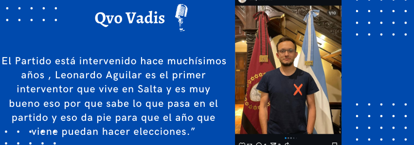 Entrevista: Alejandrina Patrón- Candidato a Concejal por el Frente Cambiemos Salta
