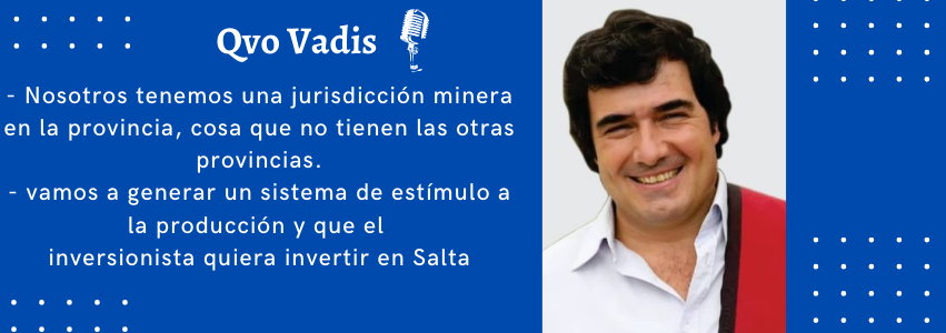 DR. MARTIN DE LOS RIOS – MIN. DE PROD Y DESARROLLO SUSTENTABLE DE SALTA