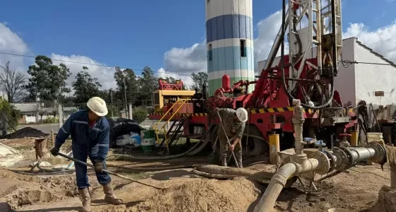 La Provincia avanza a buen ritmo con los nuevos pozos de agua