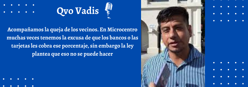 DR. ADRIÁN GERÓNIMO – SUBSECRETARIO DE DEFENSA DEL CONSUMIDOR DE LA MUNICIPAL DE SALTA