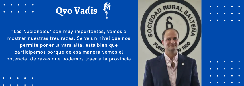 ALFREDO FIGUEROA – PRESIDENTE DE LA SOCIEDAD RURAL DE SALTA