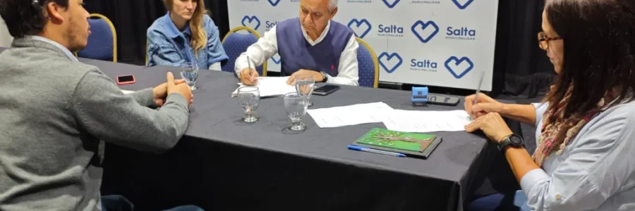La Municipalidad firmó un convenio de colaboración con Pro Cultura Salta
