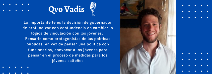 TANE DA SOUZA – DIRECTOR GENERAL DE LA AGENCIA PROVINCIAL DE LA JUVENTUD