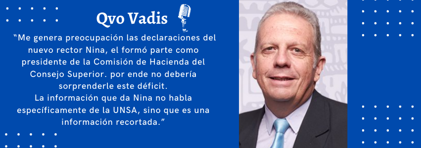 Nicolas Innamorato – Ex vicerrector de la UNSA
