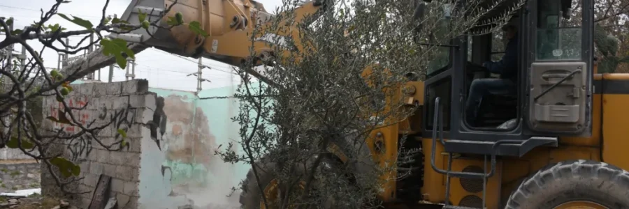 Se completó la liberación del espacio público en Coronel Vidt y Tucumán