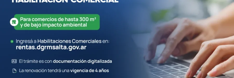 La renovación de la habilitación comercial es automática