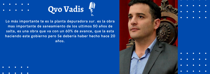 IGNACIO JARSUN – PRESIDENTE DEL DIRECTORIO DE AGUAS DEL NORTE