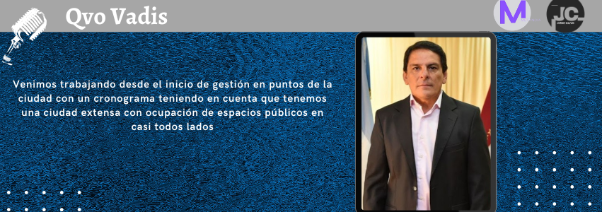 ESTEBAN CARRAL COOK – SECRETARIO DE ESPACIOS PÚBLICOS DE LA MUNICIPALIDAD DE SALTA