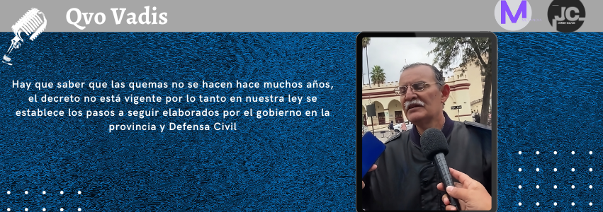 ERNESTO FLORES – SUBSECRETARIO DE PROTECCIÓN CIUDADANA DE LA MUNICIPALIDAD DE SALTA