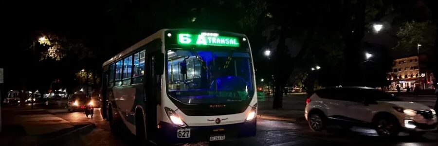 Se suspende el servicio nocturno de colectivos en Salta