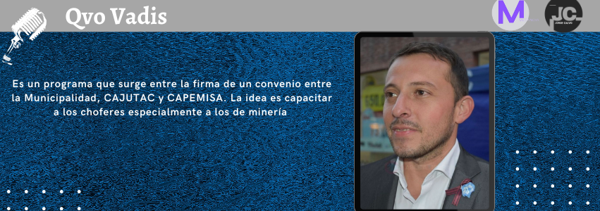 DR. MATÍAS ASSENATO – SECRETARIO DE TRÁNSITO Y SEGURIDAD VIAL DE LA MUNICIPALIDAD