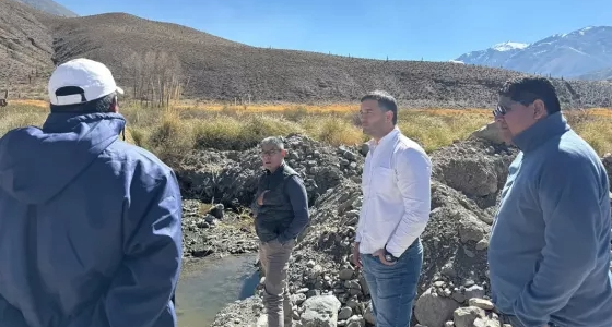 Comenzó el relevamiento de infraestructura de agua y saneamiento en La Poma
