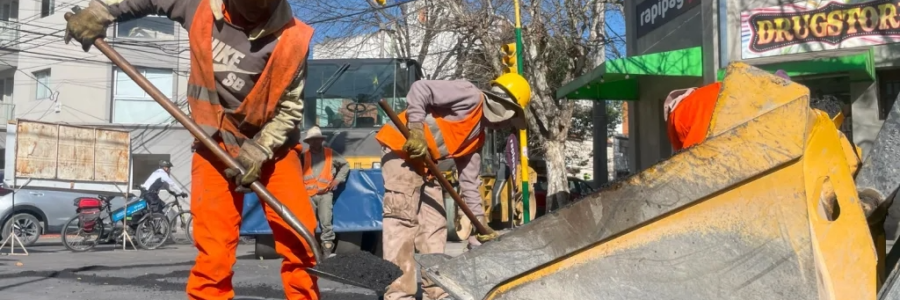 Más seguridad vial: iniciaron las mejoras de la calzada en Leguizamón y A. Güemes