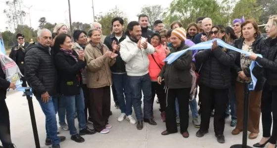 Tartagal: El Gobernador Sáenz inauguró obras urbanas en barrio Adolfo Güemes