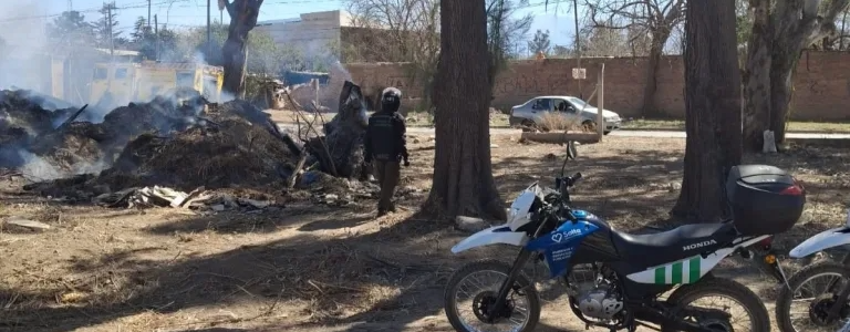 Sancionaron a cinco personas por quema de pastizales en la zona sudeste