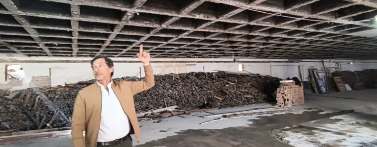 Nuevo mercado San Miguel: avanza la construcción de bases y vigas