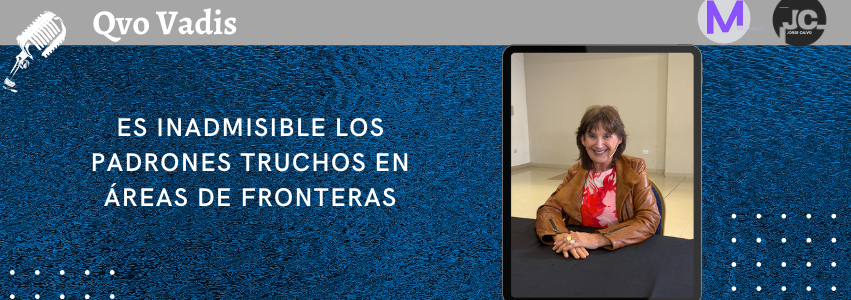 VIRGINIA CORNEJO – DIRECTORA NACIONAL DE VIGILANCIA Y CONTROL DE FRONTERAS